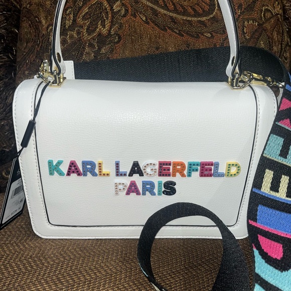 Karl Lagerfeld Paris Bags Nwt Karl Lagerfeld Paris Simone Leather